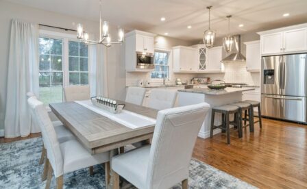 Arbor Meadows, Cromwell New Construction, CT, By Carrier, Non-age restricted community, Open floor plan, Dining room