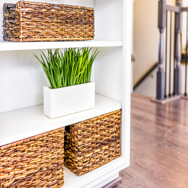 storage baskets